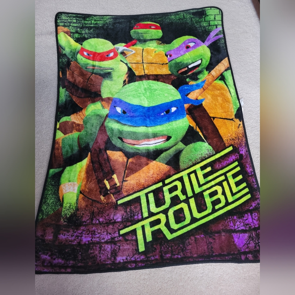 Ninja Turtle Fleece Blanket